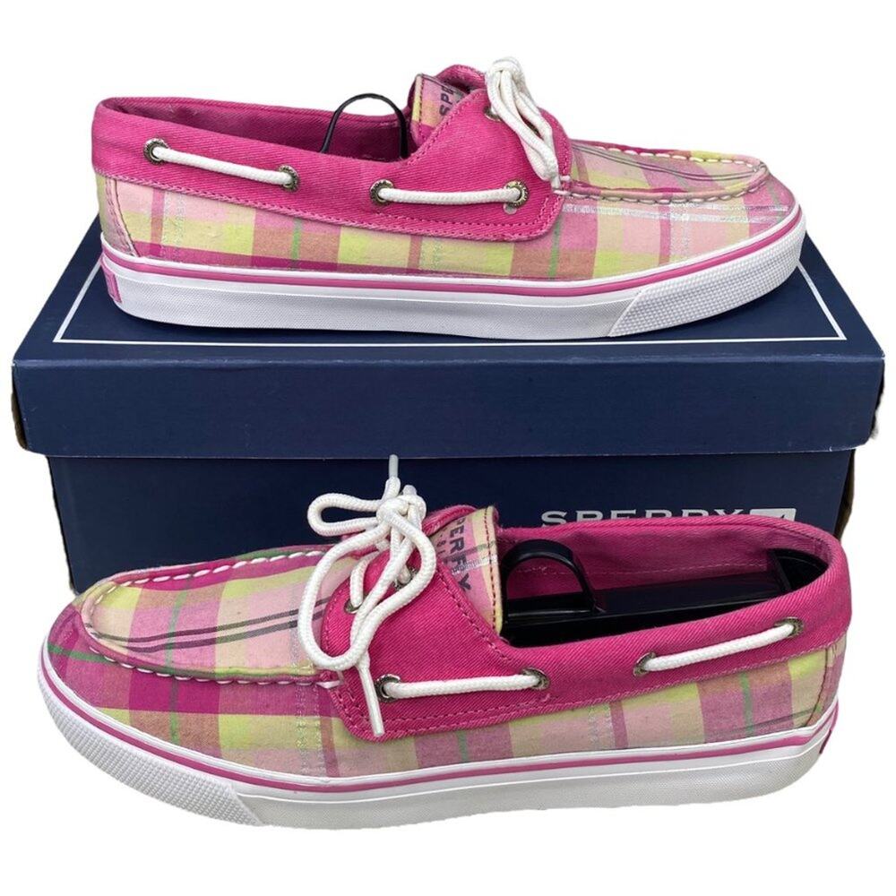 Sperry Womens Multicolor Top-Sider 9771668 Lace Up Boat Shoes Size US 7.5M